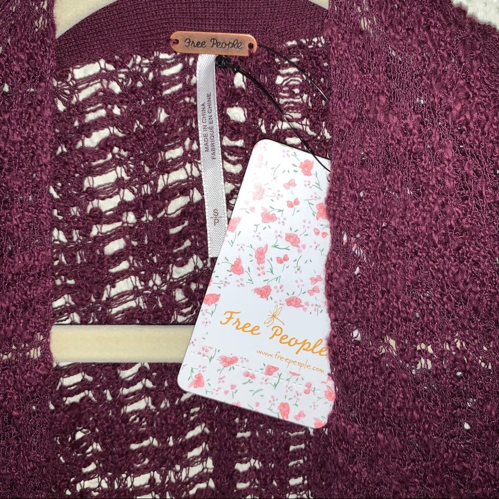 FREE PEOPLE In My Element Kimono Cardigan Sweater - Picture 8 of 10